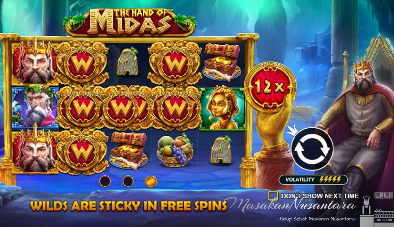 The Hand of Midas Slot Gacor: Kemenangan Besar Fitur Bonusnya