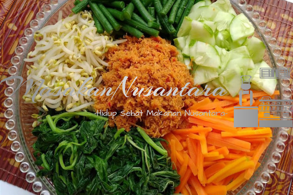 Urap Sayuran Menu Tradisional Indonesia yang Sehat dan Nikmat