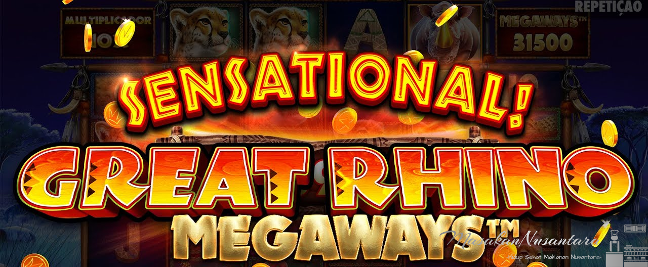 Great Rhino Megaways Slot Online: Raih Jackpot di situs gacor