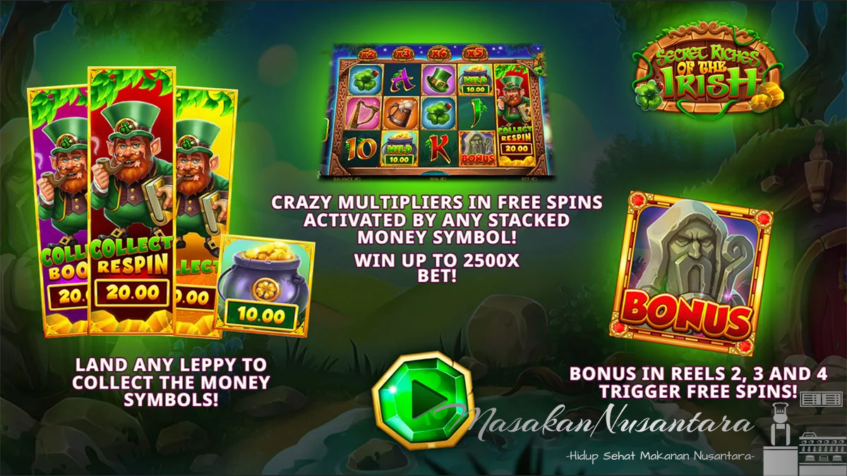 Yggdrasil dan Jelly Slot Online Secret Riches of the Irish