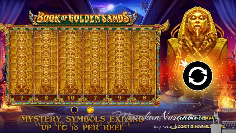 Pragmatic Play Bocoran Slot Peluang Menang di Book of Golden Sands