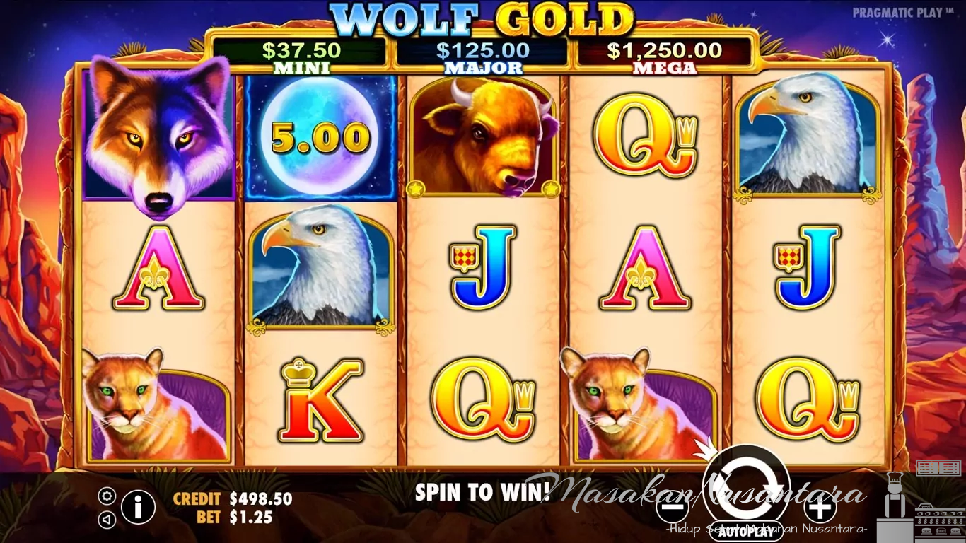 Wolf Gold Slot: Menangkan Jackpot Mega Rp1,875,000,000 di Slot Bertema Satwa Liar