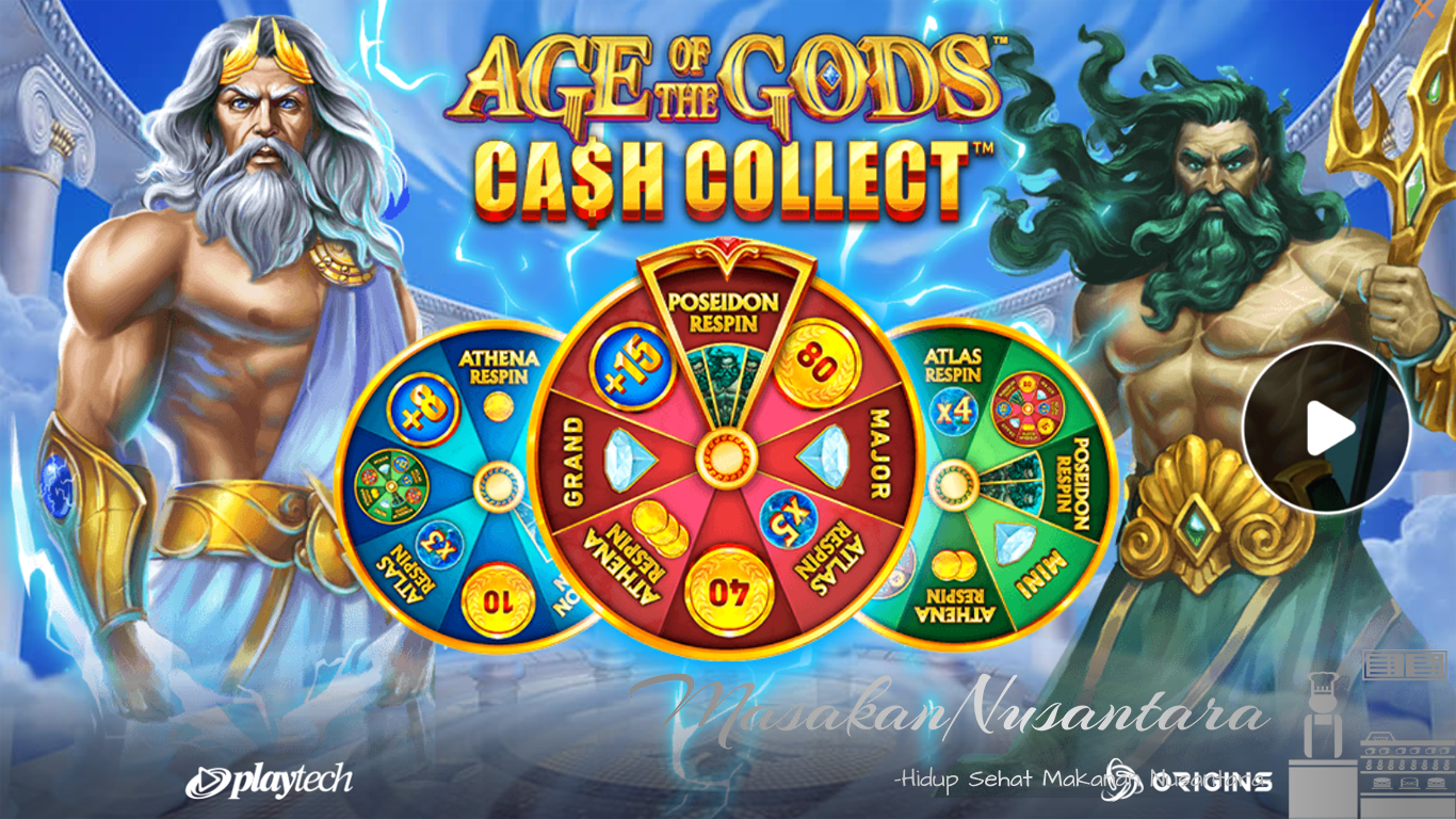 Raih Keberuntungan dengan Age of the Gods Cash Collect Slot Online: Menangkan Jackpot dari Olympus