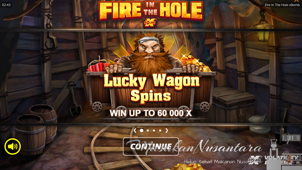 Fire In The Hole Slot: Menangkan Jackpot 60.000x dengan 46.656 Paylines dari Nolimit City