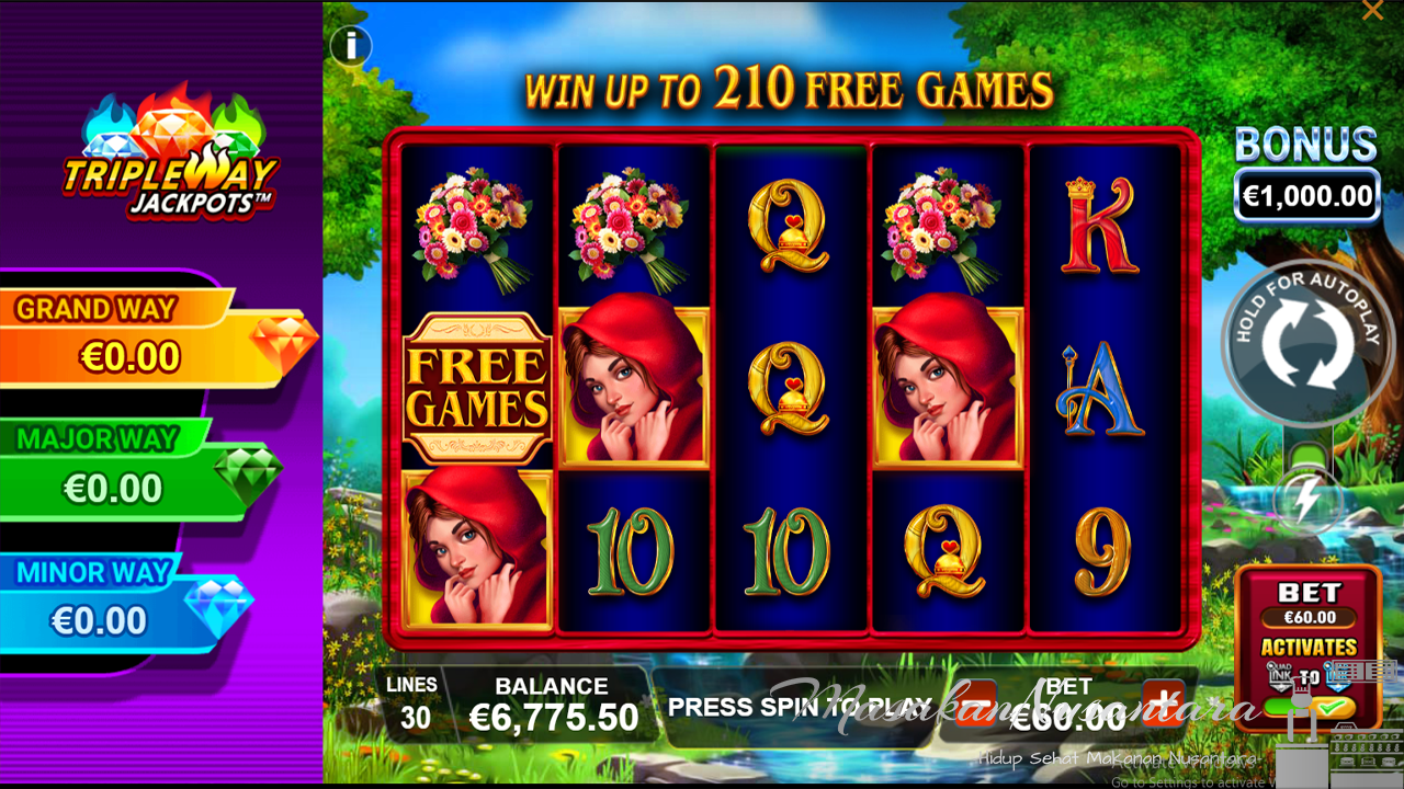 Quad Link Red: Petualangan Seru Little Red Riding Hood dengan Triple Way Jackpot