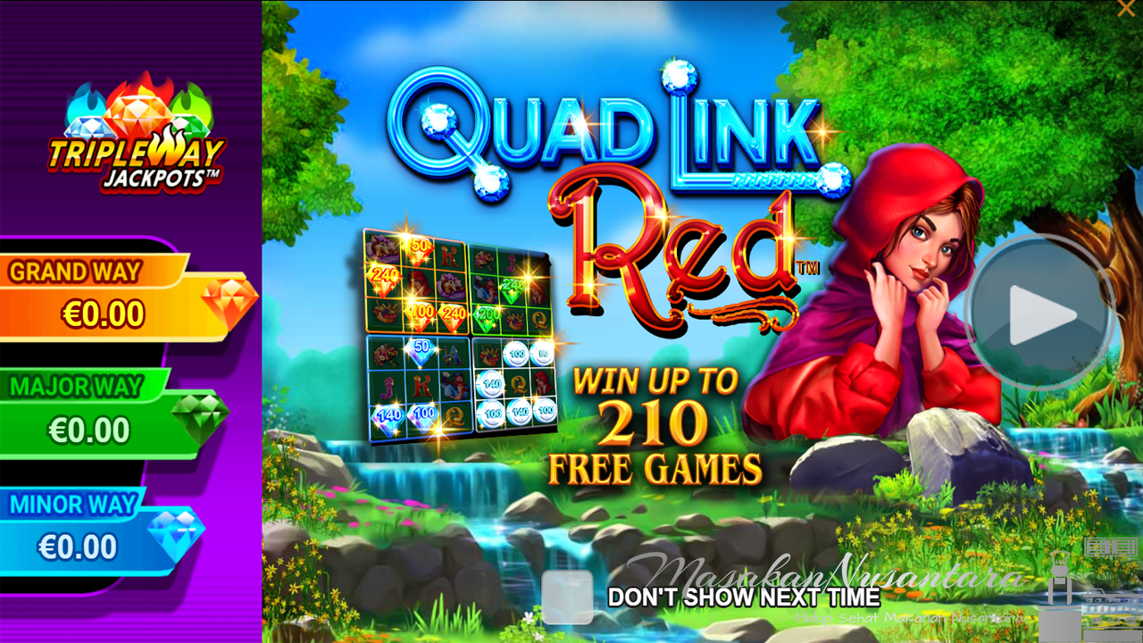 Quad Link Red: Petualangan Seru Little Red Riding Hood dengan Triple Way Jackpot