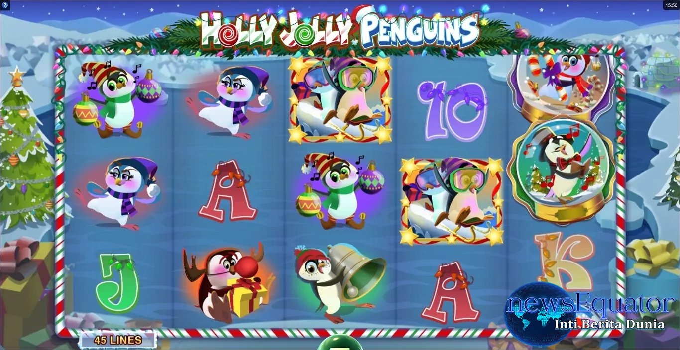 Holly Jolly Penguins: Petualangan Slot Seru dengan 80 Putaran Gratis dan Jackpot Menarik