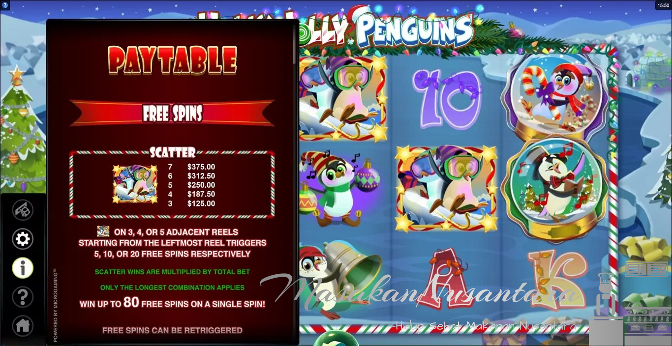 Holly Jolly Penguins: Petualangan Slot Seru dengan 80 Putaran Gratis dan Jackpot Menarik