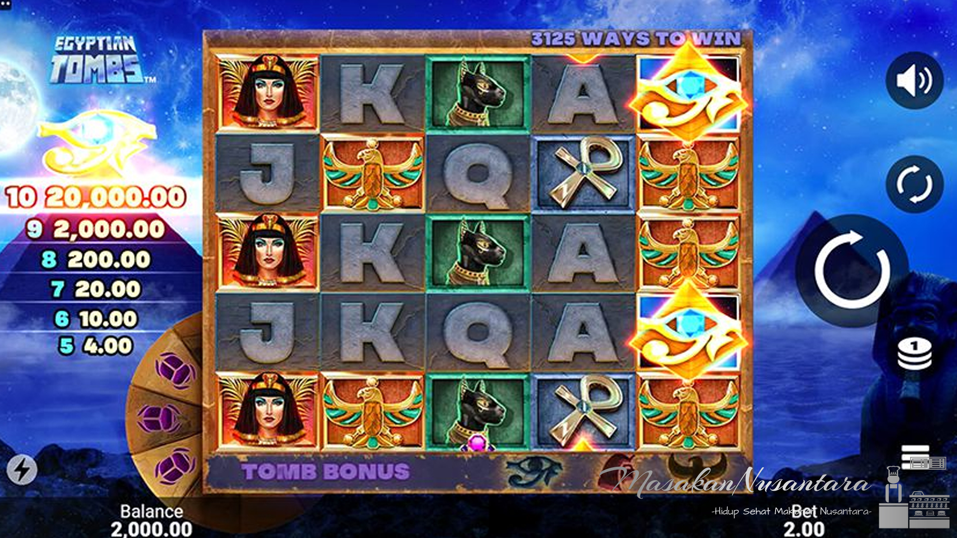 Spin dan Menang Besar: Slot Egyptian Tombs Siap Menggoda