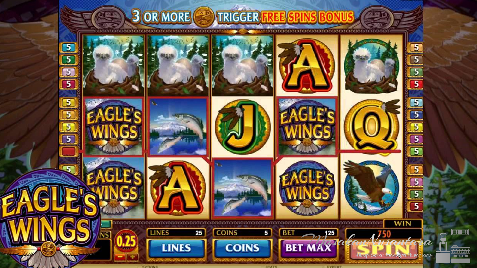 Slot Eagles Wings: Terbang Tinggi Memburu Jackpot di Langit 