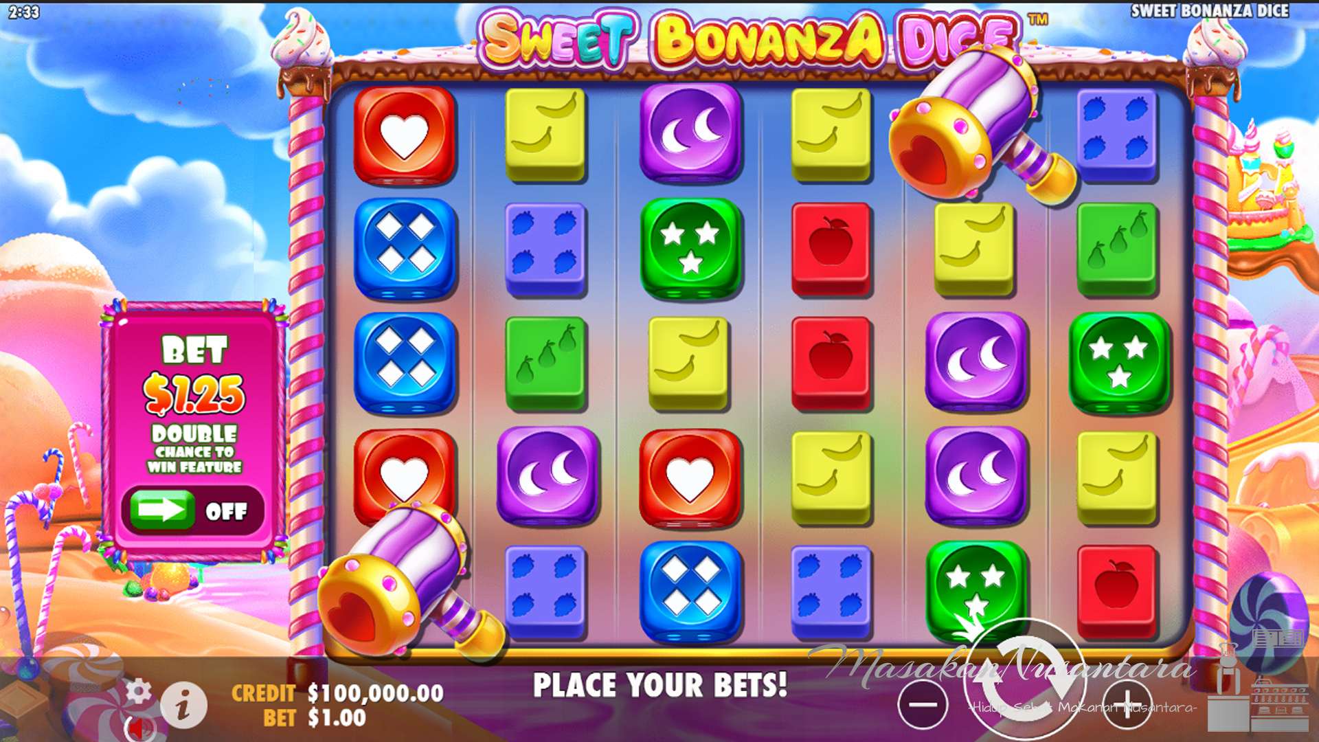 Multiplier Gila-Gilaan! Jackpot Menanti di Sweet Bonanza Dice