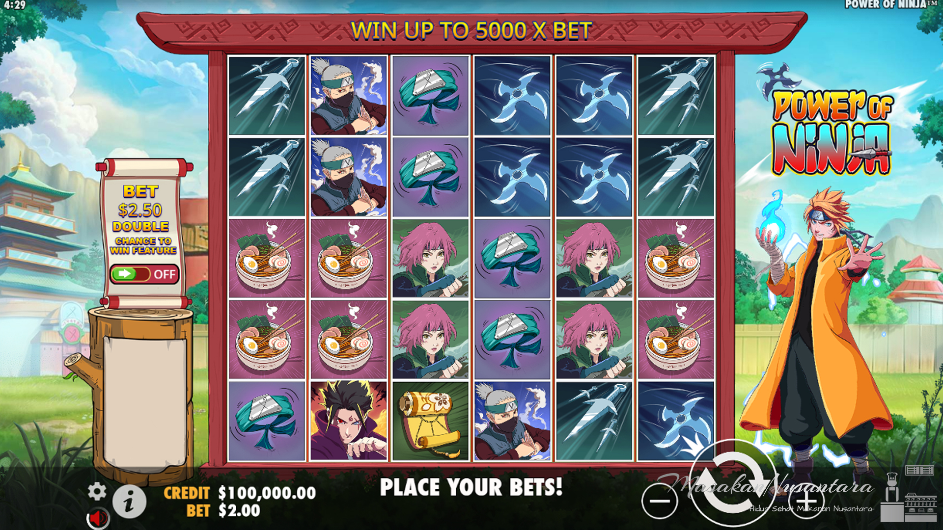 Slot Power of Ninja: Petualangan Ninja Menuju Kemenangan Besar