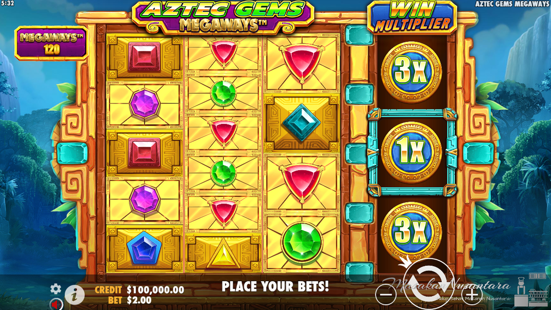 Aztec Gems Megaways: Slot Bertema Aztec yang Penuh Kejutan